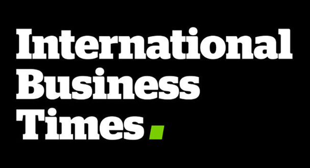 International Business Times logo with white text on black background.